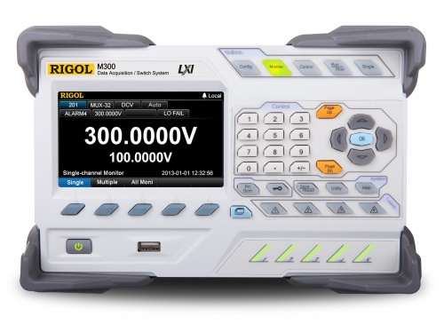 M301 цифровой вольтметр с системой сбора данных и коммутации - внешний вид M301 цифровой вольтметр с системой сбора данных и коммутации фотография