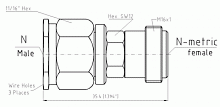 Переход коаксиальный Spectrum 8001-516F-02
