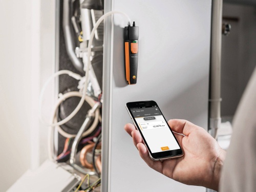 testo 510i Смарт-зонд манометр дифференциального давления с Bluetooth фотография  фото 8