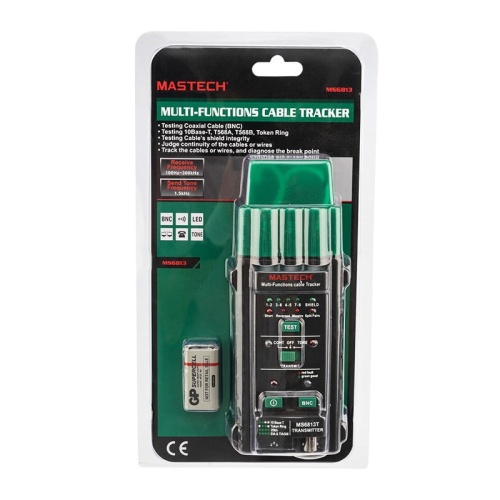MS6813 Mastech кабельный тестер многофункциональный (коакс., витая пара, телефон) фотография  фото 3