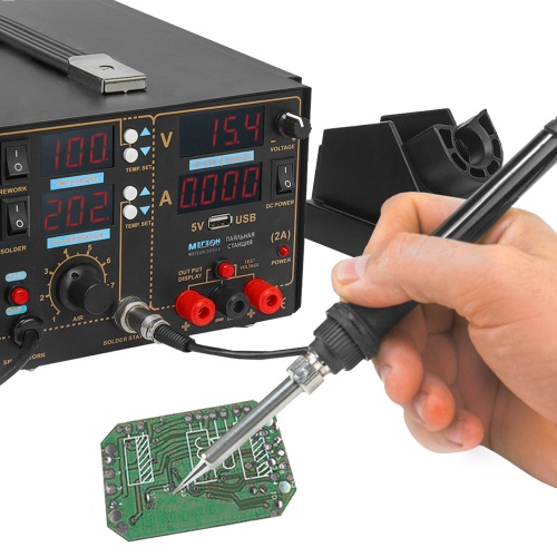 Многофункциональная паяльная станция 3 в 1 МЕГЕОН 00503 - внешний вид фото 15 Многофункциональная паяльная станция 3 в 1 МЕГЕОН 00503 фотография фото 15