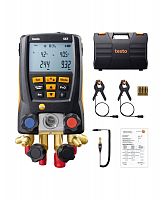 Testo 557 Bluetooth в комплекте с 2 зондами-зажимами и внешним вакуумным зондом (Пиранни) 0563 1557