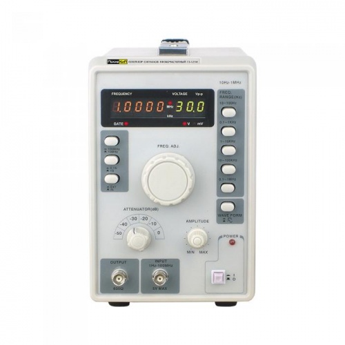 ПрофКиП Г3-121М генератор сигналов низкочастотный (10 Гц … 1 МГц) - внешний вид ПрофКиП Г3-121М генератор сигналов низкочастотный (10 Гц … 1 МГц) фотография