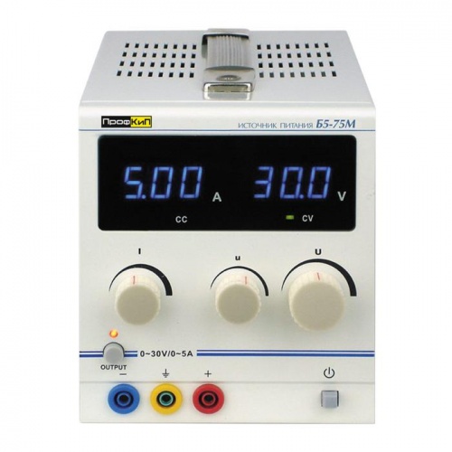 Источник питания ПрофКиП Б5-75М источник питания (1; 0 В … 20 В; 0 А … 2 А) фотография 