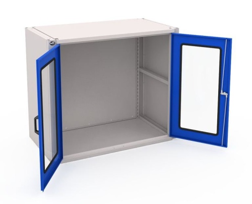 Корпус шкафы серии MODUL 1000 (со стеклом) - внешний вид фото 2 Корпус шкафы серии MODUL 1000 (со стеклом) фотография фото 2