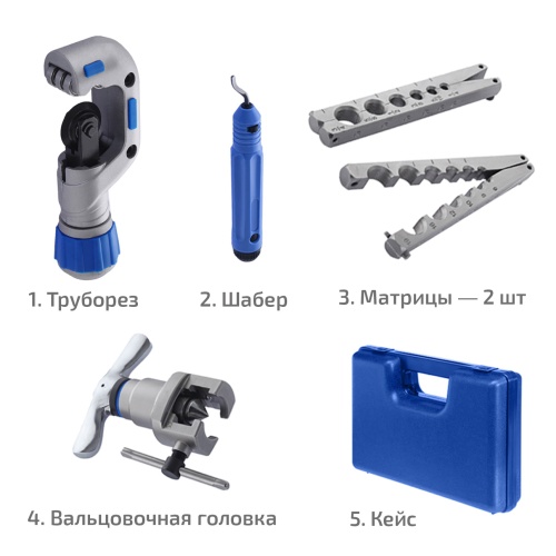 Вальцовочный набор МЕГЕОН 51809 - внешний вид фото 10 Вальцовочный набор МЕГЕОН 51809 фотография фото 10