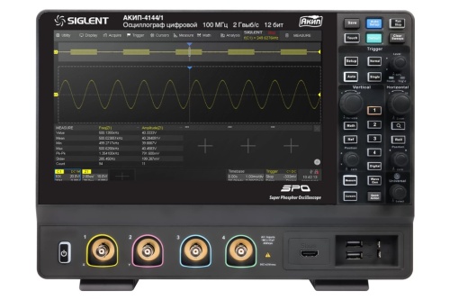 Осциллограф цифровой АКИП-4144/1 Осциллограф цифровой фотография  фото 2