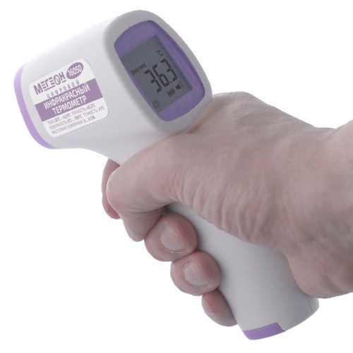 Бесконтактный инфракрасный термометр МЕГЕОН 16050 фотография  фото 7