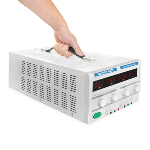 Источник питания Двухканальный линейный источник питания МЕГЕОН 323010 фотография  фото 10