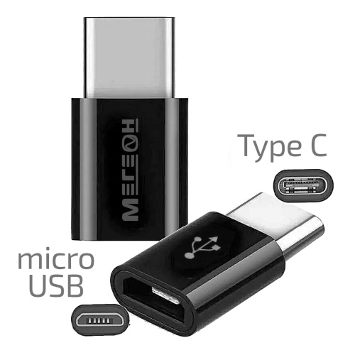 Переходник МЕГЕОН 33203К (USB-C папа - microUSB мама) фотография  фото 4