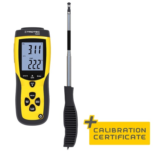 Термоанемометр Trotec TA300 с обогреваемой струной фотография  фото 2