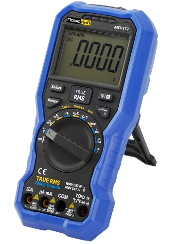 ПрофКиП МП-177 - мультиметр переносной - внешний вид ПрофКиП МП-177 - мультиметр переносной фотография