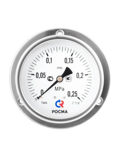ТМВ-520 мановакуумметр виброустойчивый 100 мм, Тип ТВМ, серия 20, Росма фото 8