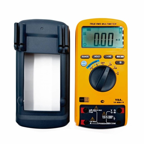 Мультиметр цифровой с повышенной защитой                                          VA-MM41R (ГосРеестр) фотография  фото 2