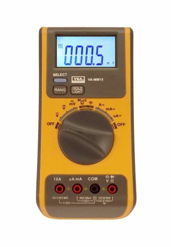 Мультиметр цифровой VA-MM15 (ГосРеестр) фотография  фото 3
