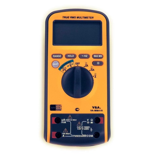 Мультиметр цифровой с повышенной защитой                                          VA-MM41R (ГосРеестр) фотография  фото 5