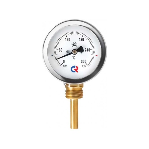 БТ-32.211 Термометр биметаллический 63 мм с радиальным штуцером, тип БТ (корпус-сталь), серия 211, Росма БТ-32.211 Термометр биметаллический 63 мм с радиальным штуцером, тип БТ (корпус-сталь), серия 211, Росма